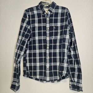 Abercrombie & Fitch Button Up Men's Shirt, Size XXL